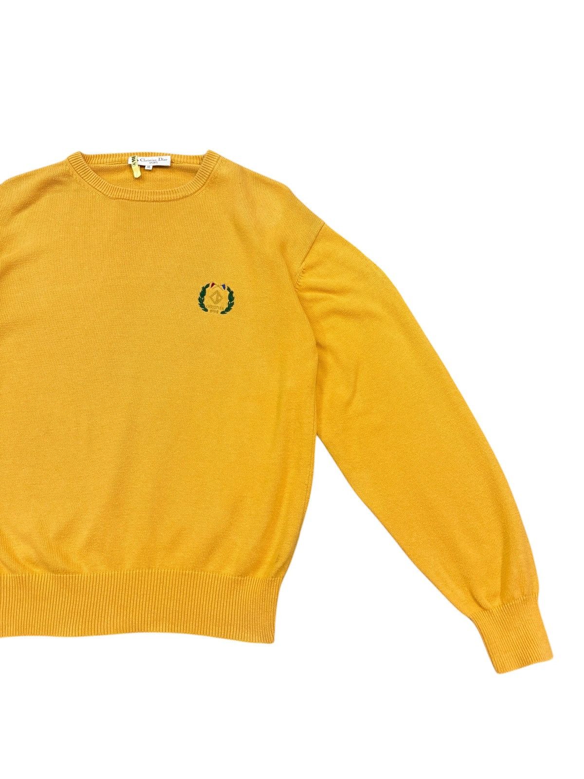 Christian Dior Monsieur VINTAGE CHRISTIAN DIOR CREST LOGO CREWNECK SWEATER Size US M / EU 48-50 / 2 - 5 Thumbnail