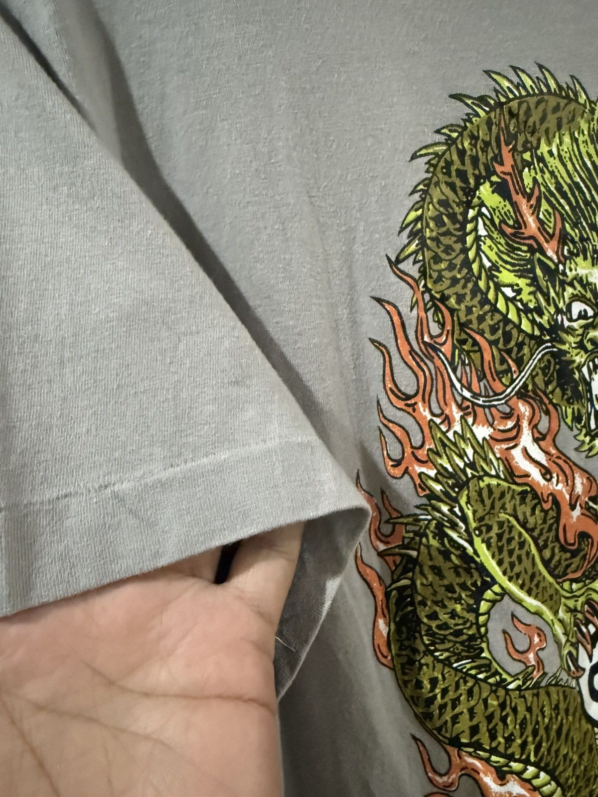 Stussy × Vintage Vintage Stussy Dragon Tshirt Made in USA Size US M / EU 48-50 / 2 - 5 Thumbnail