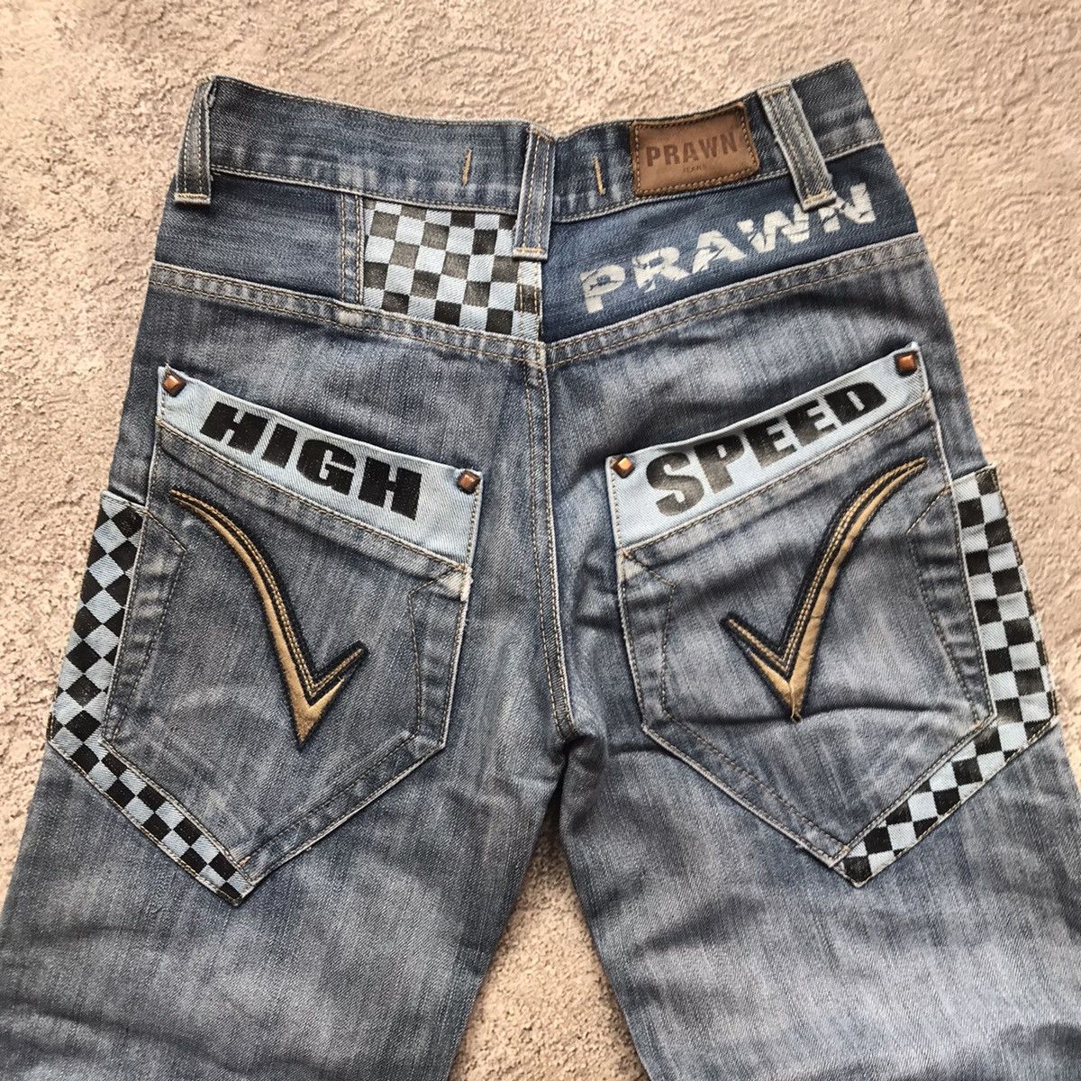 Vintage Vintage 90s Baggy Distressed Jeans Grunge Skate Thrashed 25 Size 25" / US 0 / IT 36 - 7 Thumbnail