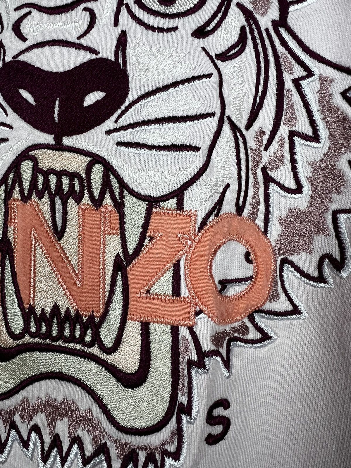 Kenzo Kenzo Paris Women's pink Sweatshirt Tiger Logo Size M Size M / US 6-8 / IT 42-44 - 3 Thumbnail