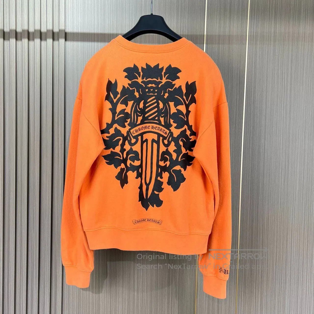 Chrome Hearts Chorme Hearts Broken Sword Vine Print Sweatshirt. Size US S / EU 44-46 / 1 - 2 Thumbnail