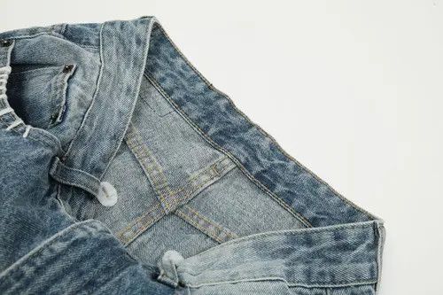 VIBE High street washed loose wide-leg ink-splashed flared jeans Size US 32 / EU 48 - 5 Thumbnail