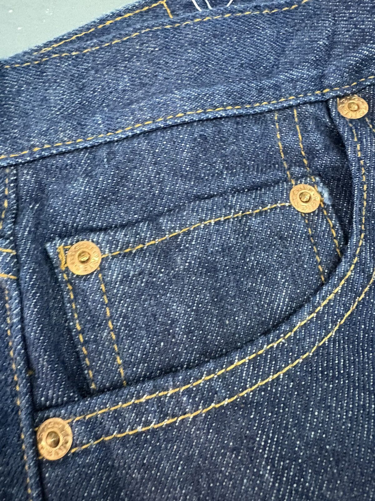 Japanese Brand × Vintage Vintage bigstone A711 flared denim Size US 28 / EU 44 - 6 Thumbnail