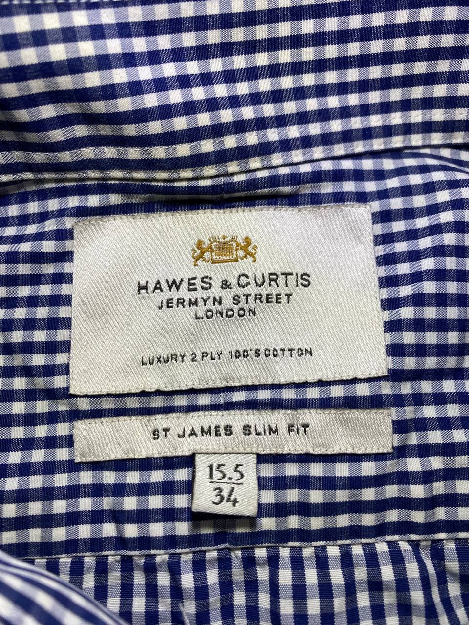 Hawes & Curtis Hawes & Curtis vintage cotton shirt Size US M / EU 48-50 / 2 - 3 Thumbnail