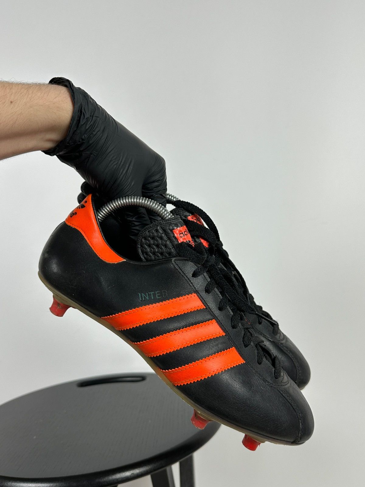 Adidas 70s Vintage Adidas Inter Football Boots made in west Germany Size US 8 / EU 41 - 9 Thumbnail