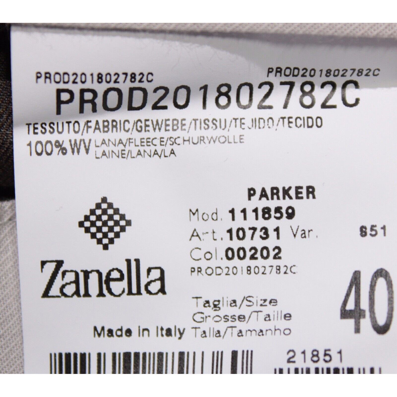 Zanella Zanella New with tags Dress Pants Size 40 US In Brown Size US 40 / EU 56 - 5 Thumbnail