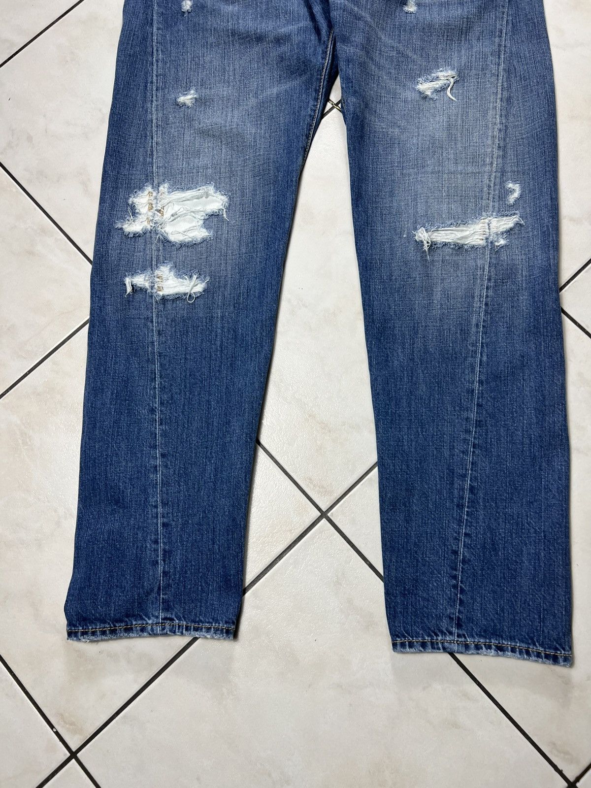 Dsquared2 Dsquared2 rider jeans ripped distressed denim pants washed Size US 36 / EU 52 - 5 Thumbnail