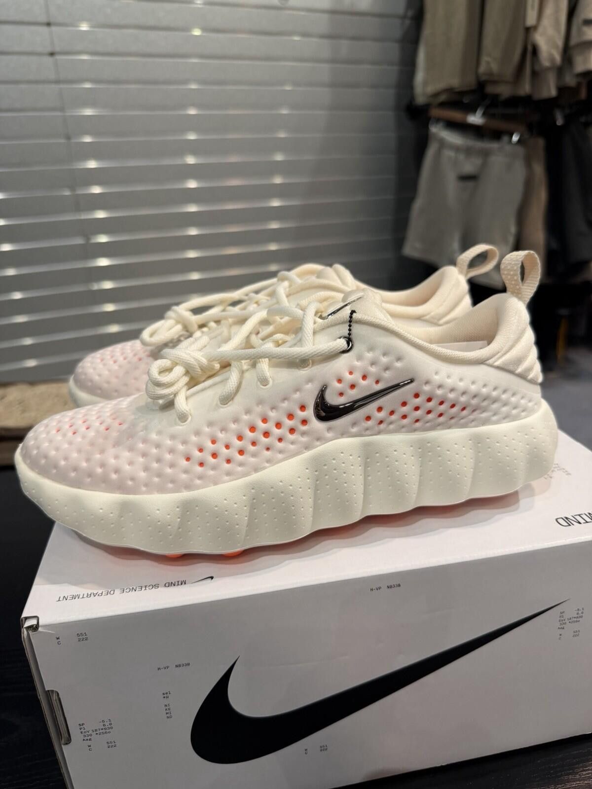 Nike Size 9.5W - Nike Mind 002 Women's Sail HQ4310-100 BRAND NEW Size US 9.5 / IT 39.5 - 12 Thumbnail
