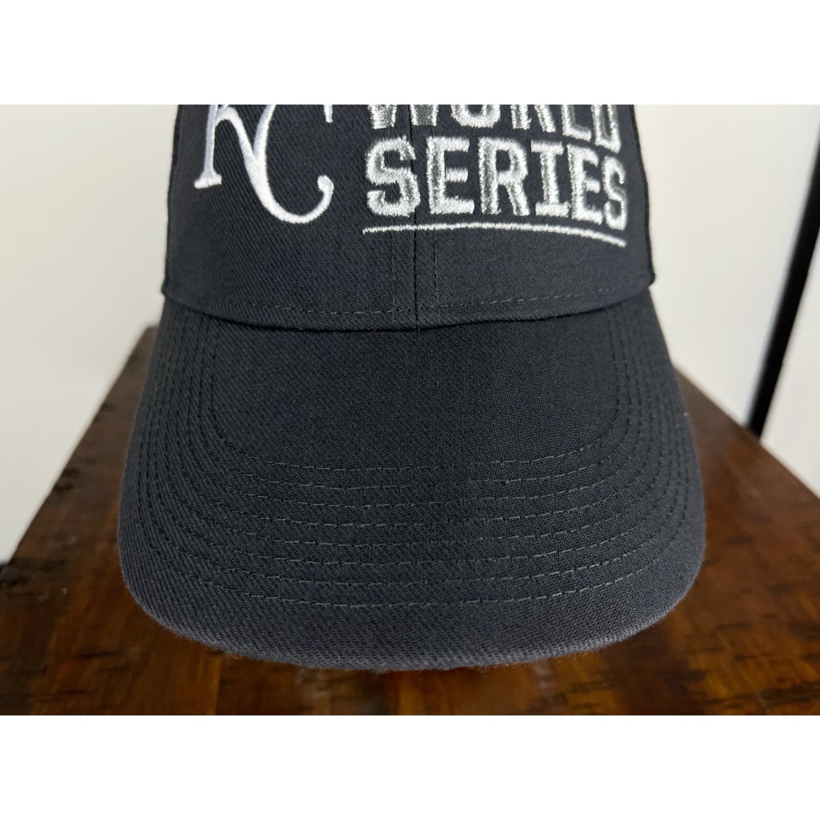Nike Nike KC World Series 2014 Hat Cap Strap Back Adult One Size Gray Legacy91 Cotton Baseball Cap Men Size ONE SIZE - 3 Thumbnail