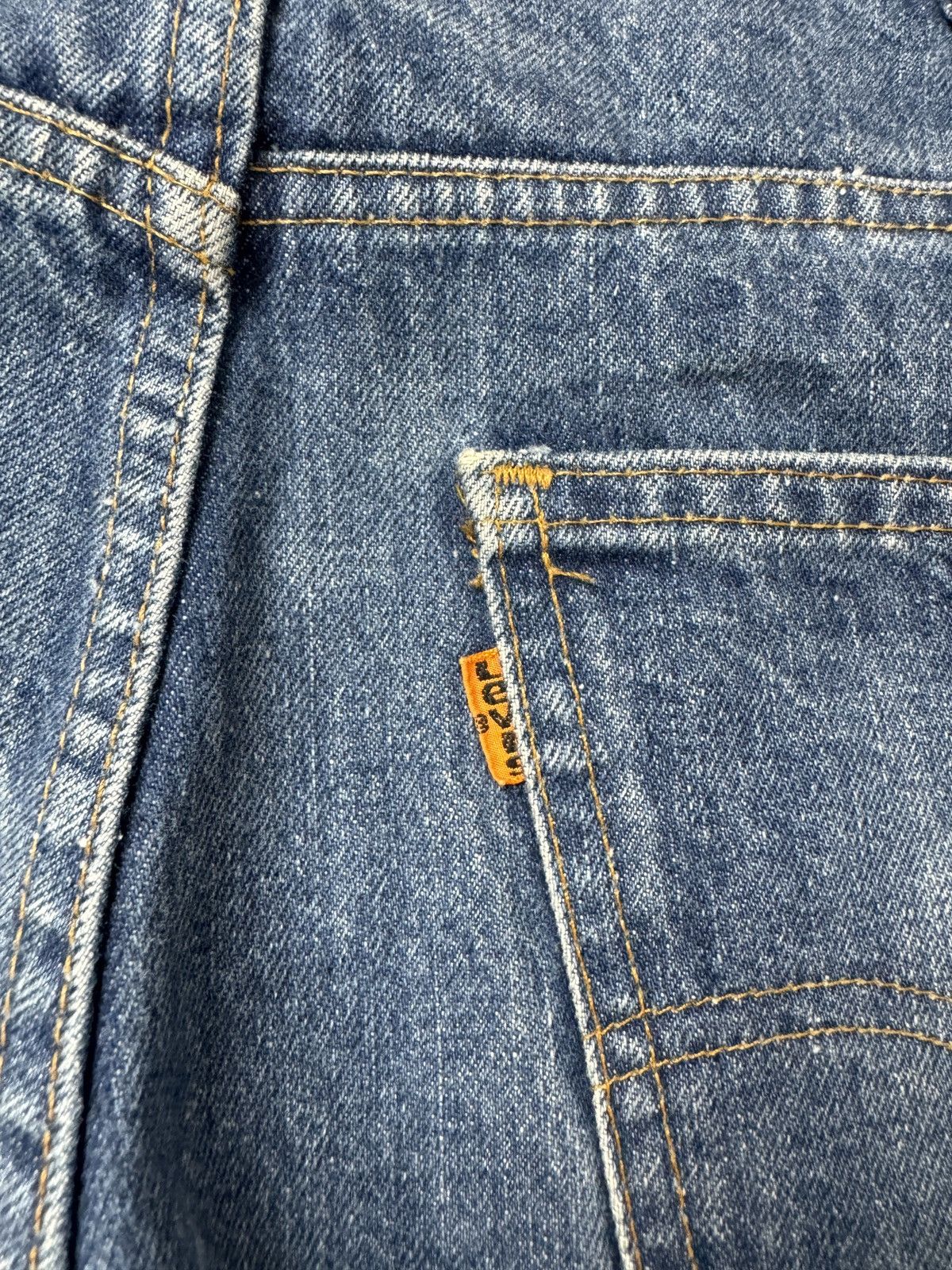 Levi's Levi’s vintage 90s blue faded orange tab flared jeans Size US 36 / EU 52 - 17 Thumbnail