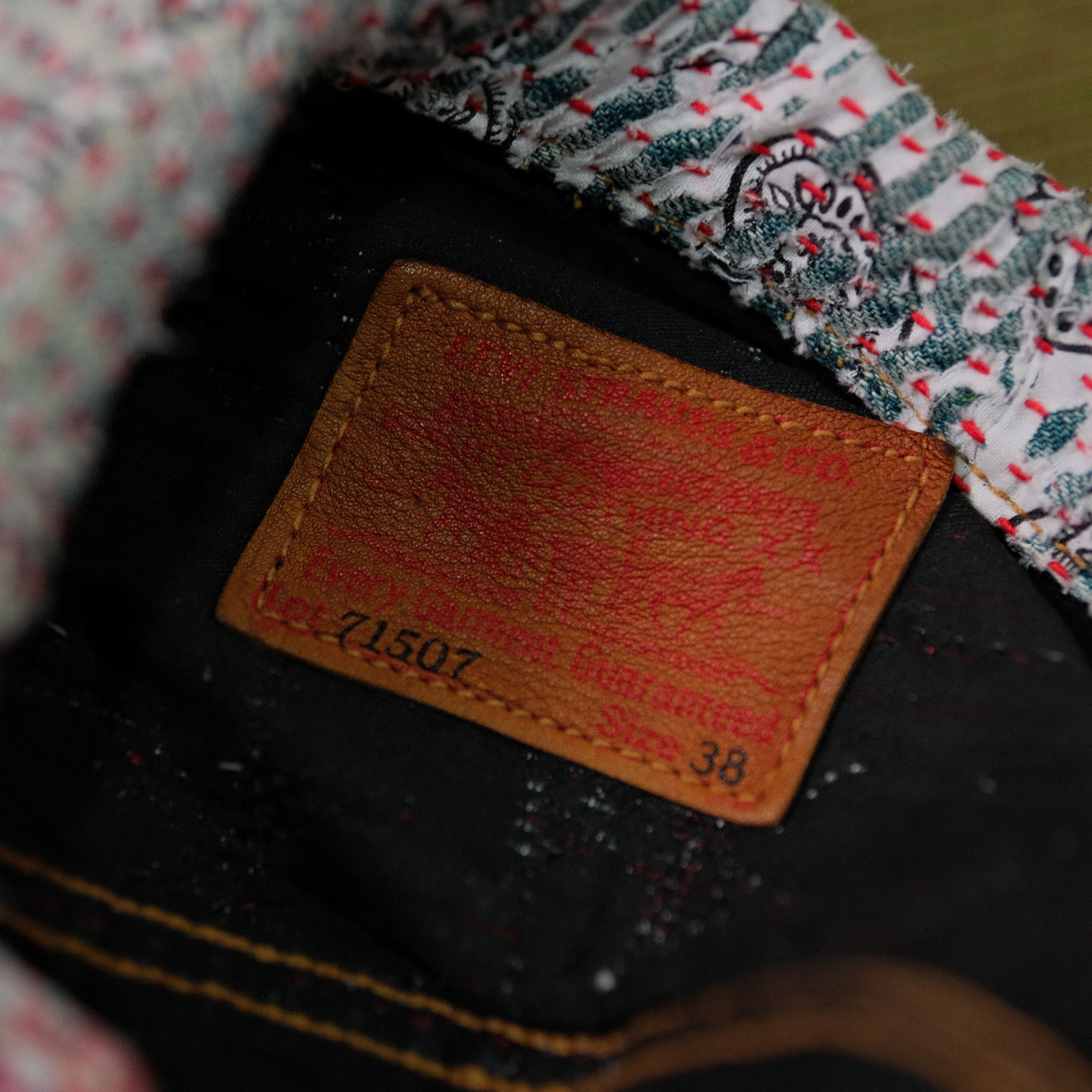 Levi's Levis 71507 Selvedge X Sashiko Boro Rugged Company Jacket Size US M / EU 48-50 / 2 - 4 Thumbnail
