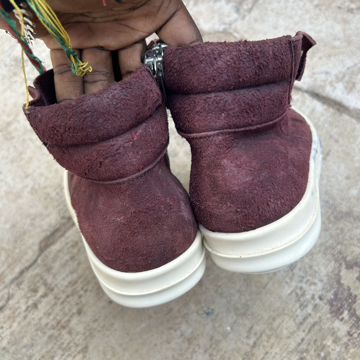 Rick Owens Rick Owens FW14 Moody Bloody Isand Dunks US5 EU37 Size US 7 / IT 37 - 6 Thumbnail
