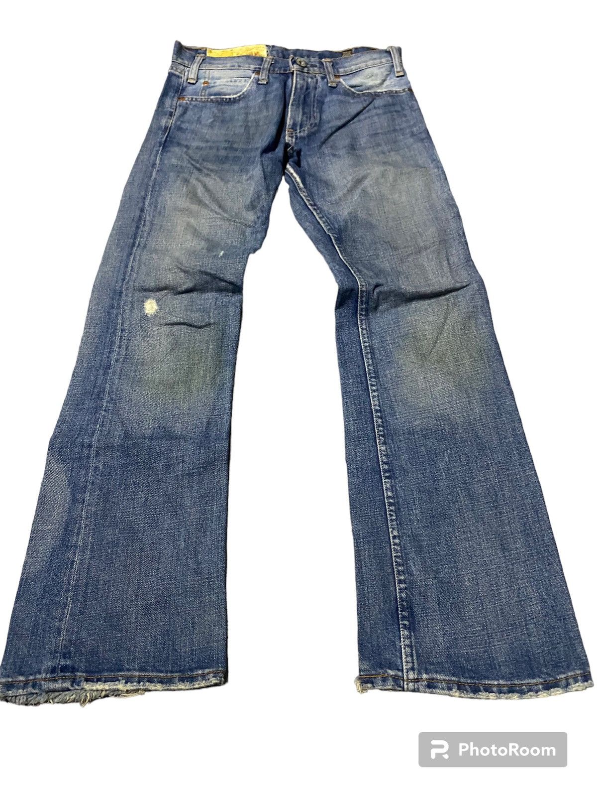 image of Hollister x Hysteric Glamour Flare Jeans Holister Boot Cut in Blue, Men's (Size 31)