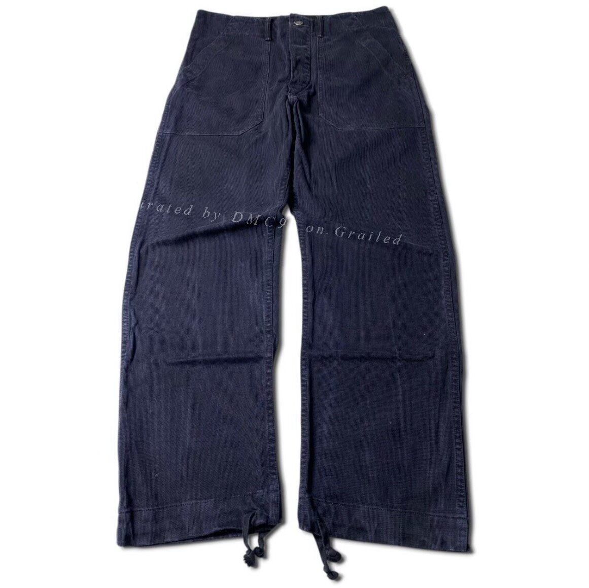 RRL Ralph Lauren Double RL Military Field Cloth Cord Pants Size US 32 / EU 48 - 1 Thumbnail