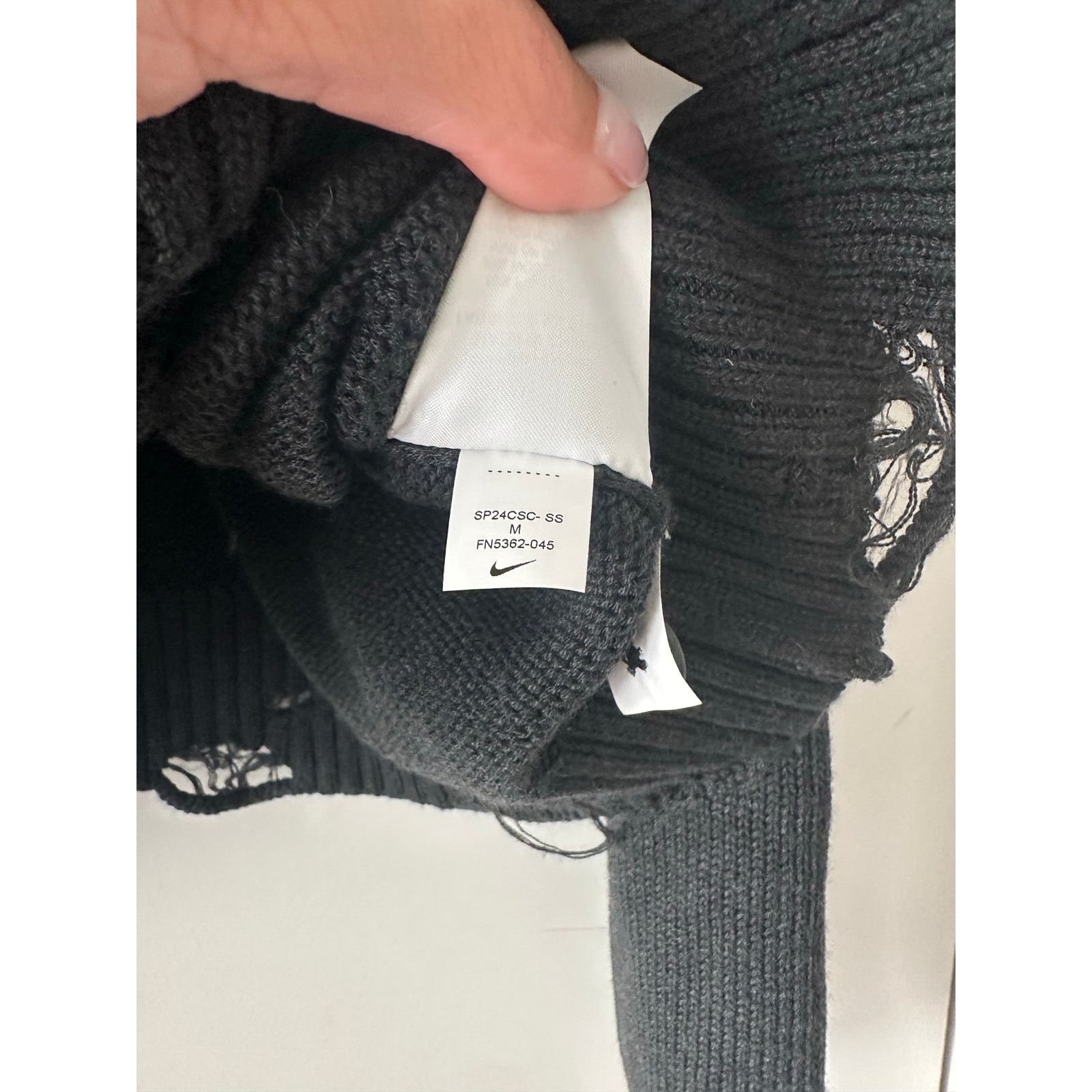 Jordan Brand Jordan Women's Knit Women's Cardigan - Size M Size M / US 6-8 / IT 42-44 - 8 Thumbnail