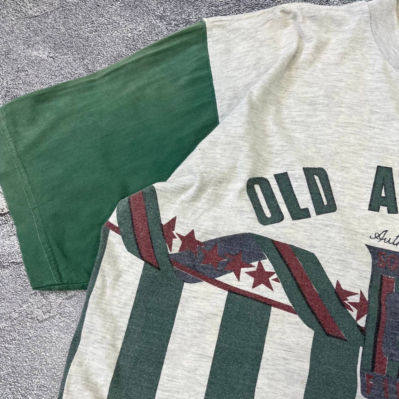 Vintage Vintage 90s Old America! Big Logo T-Shirt Size S Size US S / EU 44-46 / 1 - 11 Thumbnail