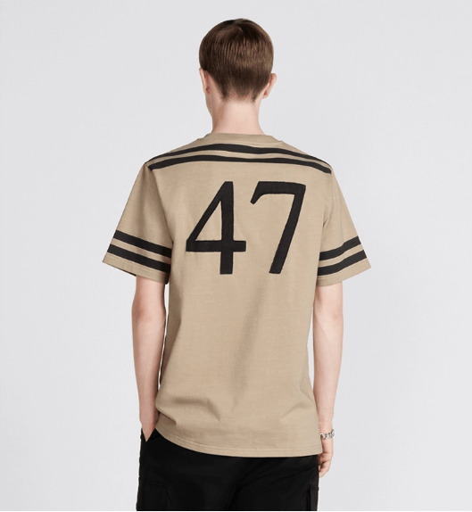 Dior o1w1db10525 483J63 Couture Relaxed-Fit T-Shirt in Beige Size US M / EU 48-50 / 2 - 6 Thumbnail
