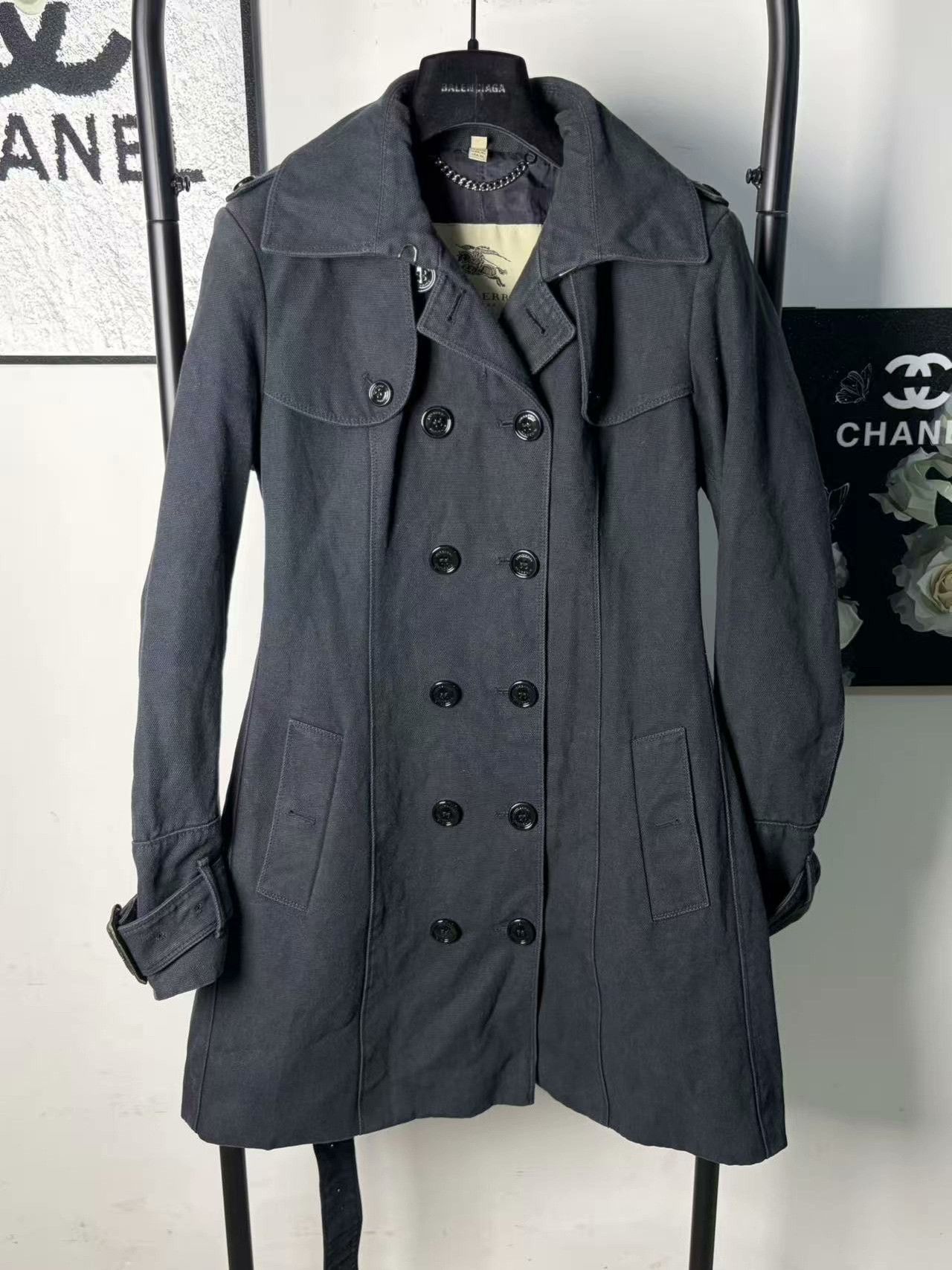 Burberry Burberry White Coat L Women Size L / US 10 / IT 46 - 1 Thumbnail