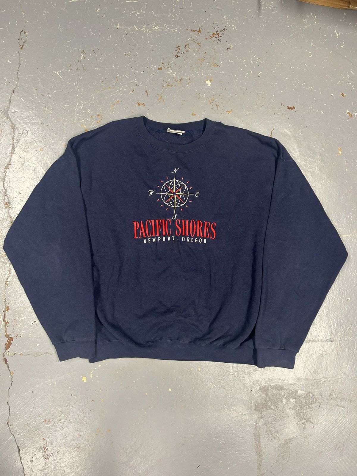 Vintage Crazy Vintage 90s Essential Oregon Graphic Pullover Crewneck Size US XXL / EU 58 / 5 - 1 Thumbnail