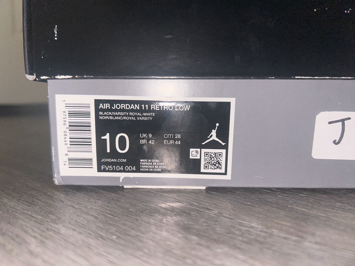 Nike Air Jordan 11 retro low Space Jams Size US 10 / EU 43 - 7 Thumbnail