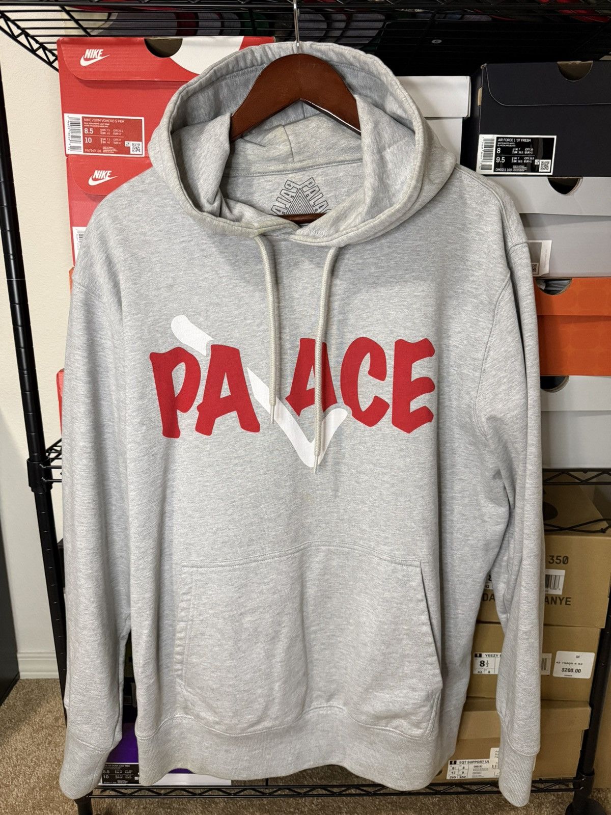 Palace Palace check hoodie Size US L / EU 52-54 / 3 - 1 Thumbnail