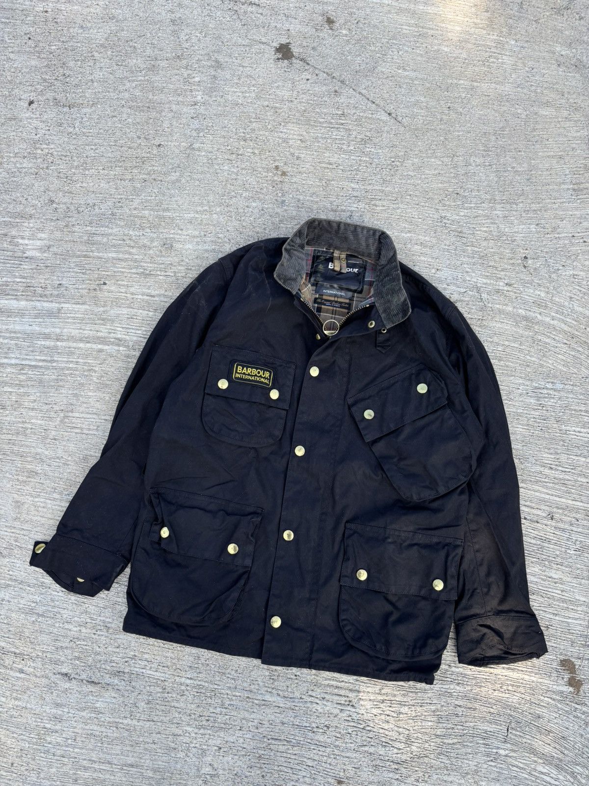 Barbour Barbour wax international jacket black Size US L / EU 52-54 / 3 - 2 Thumbnail