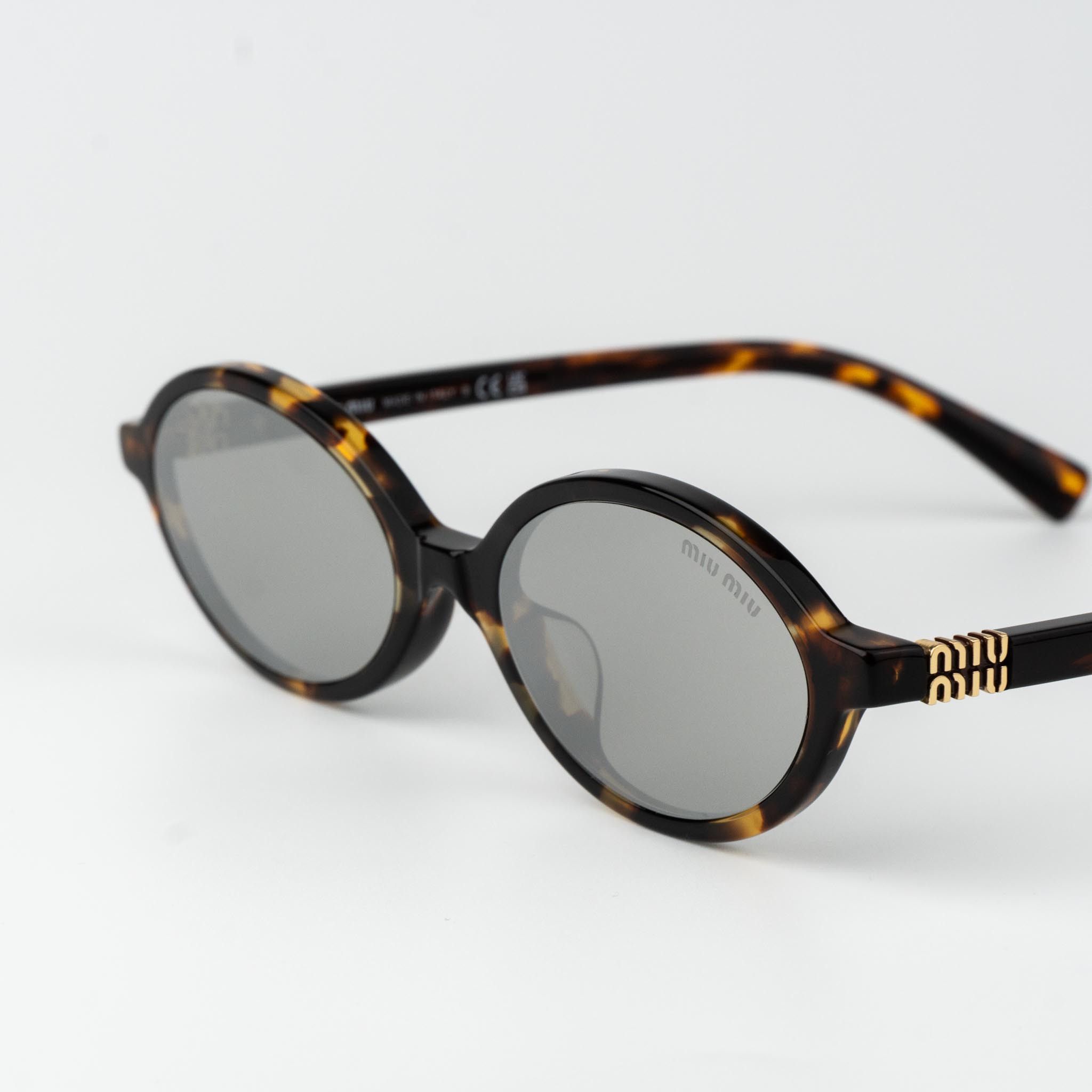 Miu Miu Miu Miu REGARD Women Sunglasses MU04ZSF VAU07F NEW AUTHENTIC Size ONE SIZE - 7 Thumbnail