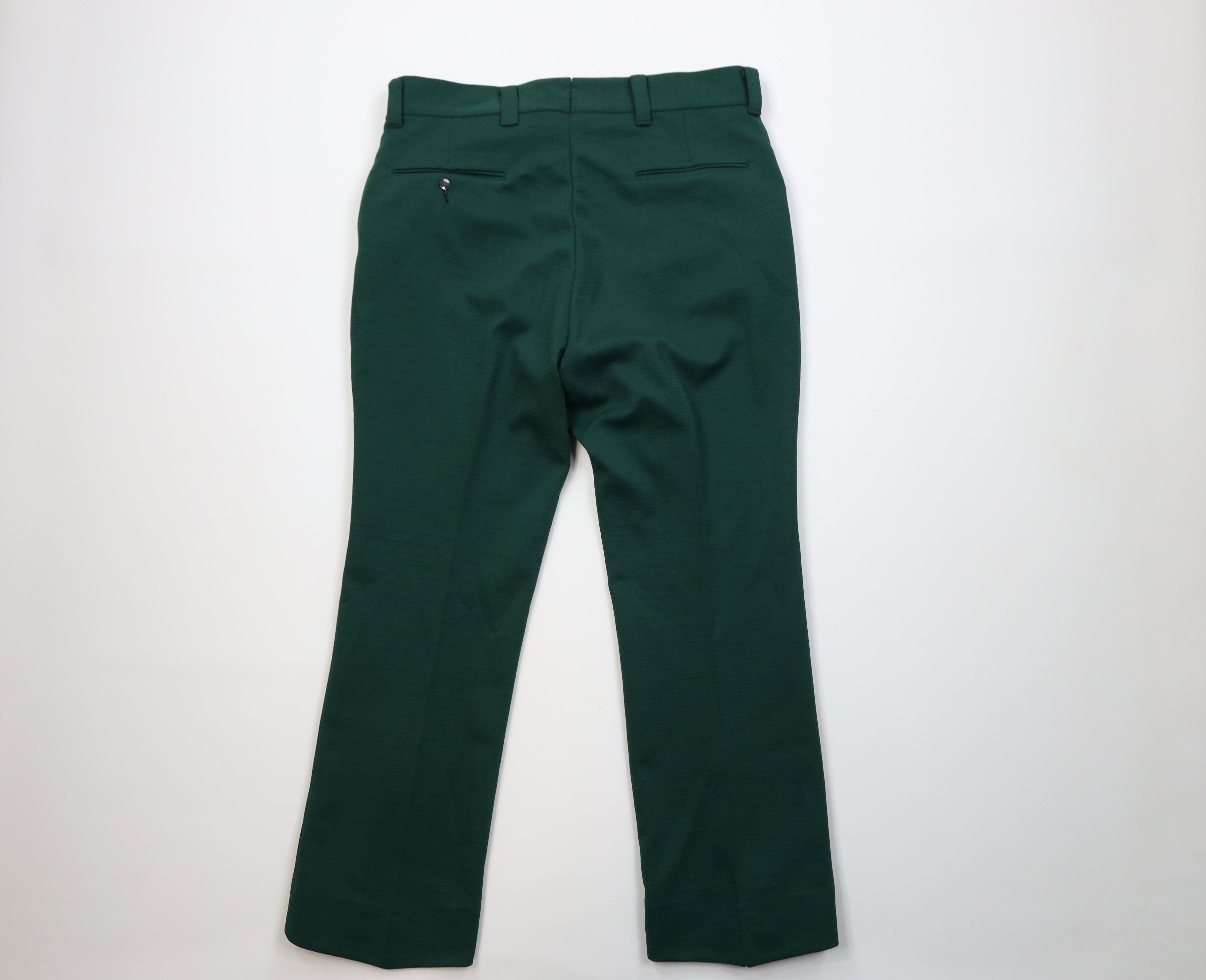 Vintage Vintage 70s Streetwear Knit Flared Wide Leg Chino Pants USA Size US 36 / EU 52 - 10 Thumbnail