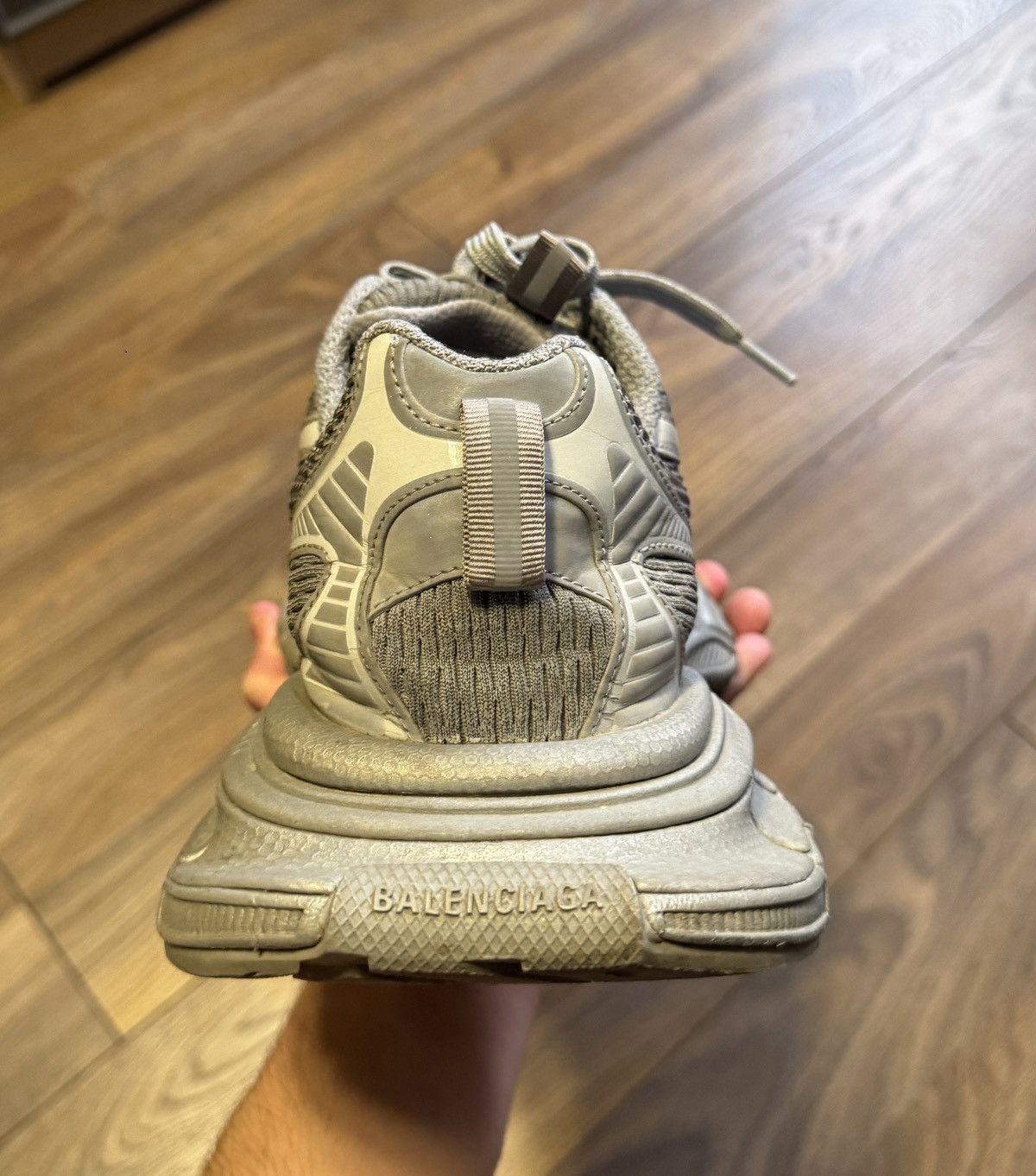 Balenciaga Balenciaga 3XL Grey Sneakers Size US 11 / EU 44 - 6 Thumbnail