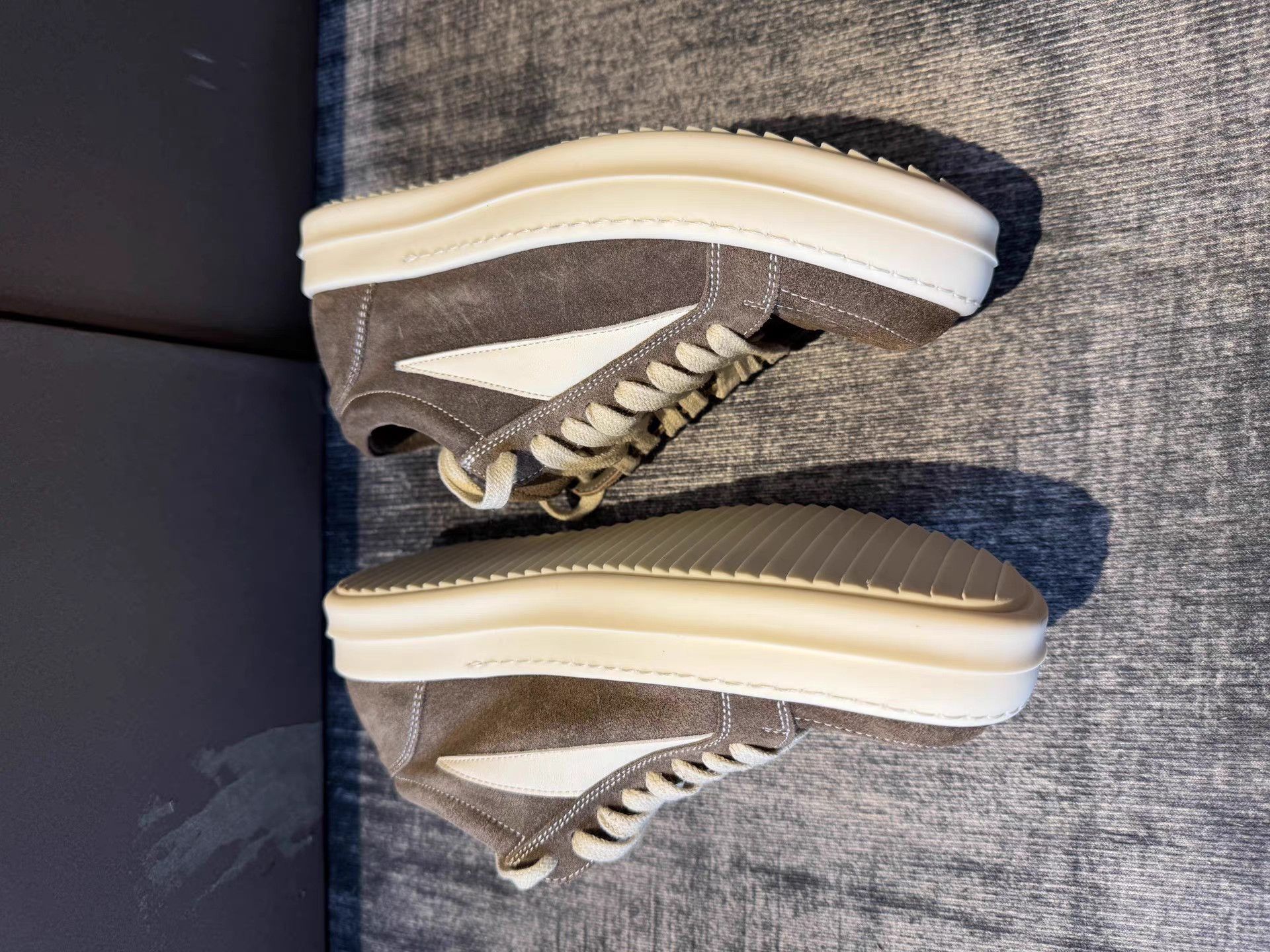 Rick Owens Rick Owens Suede Infringement Sneakers Size US 6 / IT 36 - 3 Thumbnail