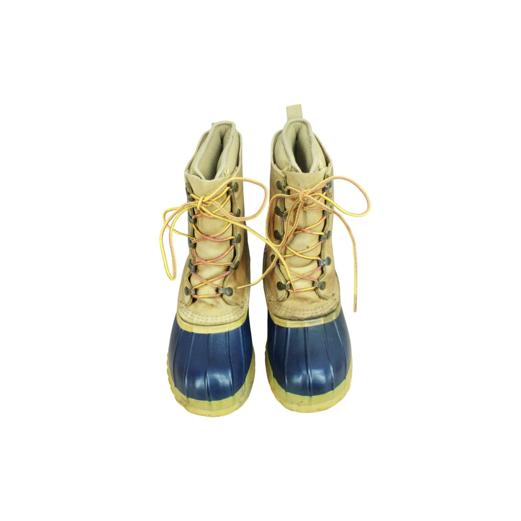 L.L. Bean × Leather × Vintage Vintage LL Bean Men's Removable Liner Mid Calf Duck Boots Size US 8 / EU 41 - 5 Thumbnail