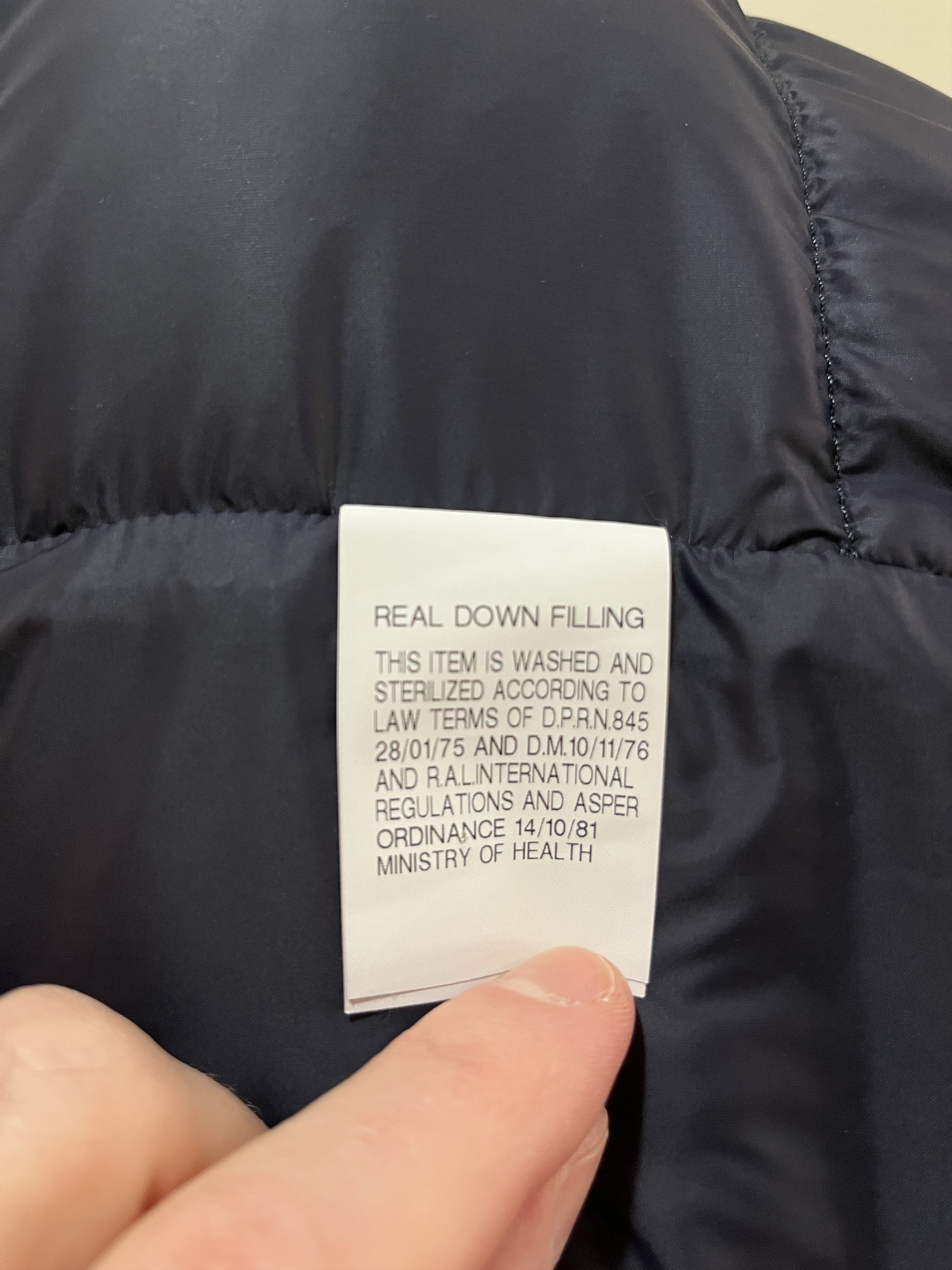 Mackintosh Mackintosh Men's Auchavan Navy Storm System Wool Down Jacket Size US M / EU 48-50 / 2 - 10 Thumbnail