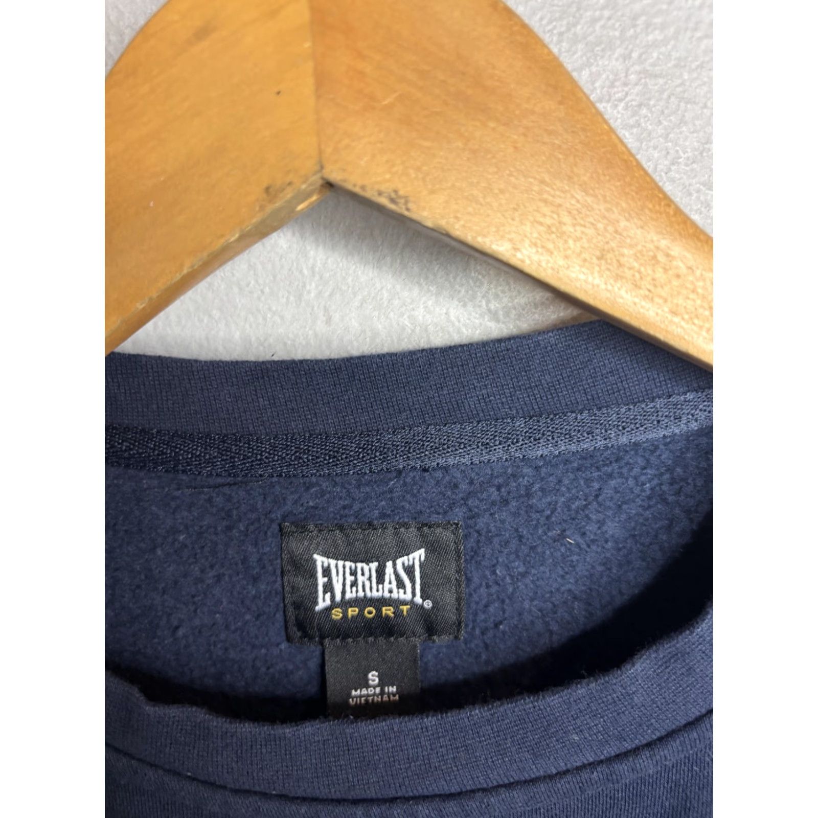 Everlast Everlast Sport Sweatshirt Mens Small Navy Blue Crewneck Fleece Pullover Athletic Size US S / EU 44-46 / 1 - 3 Thumbnail