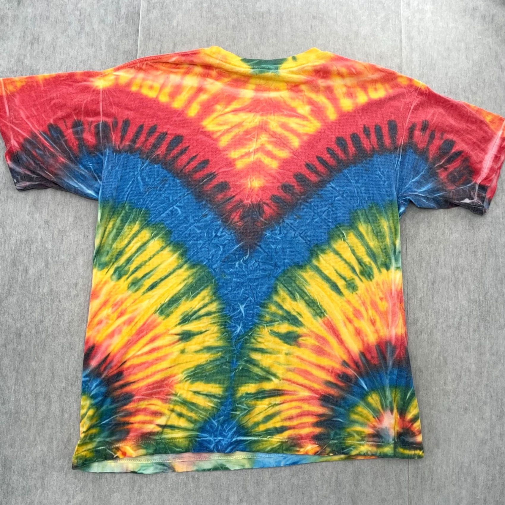 Vintage VINTAGE Jamaica Shirt Adult Medium Tie Dye Smile Mon Embroidered Mens M 90s Size US M / EU 48-50 / 2 - 4 Thumbnail