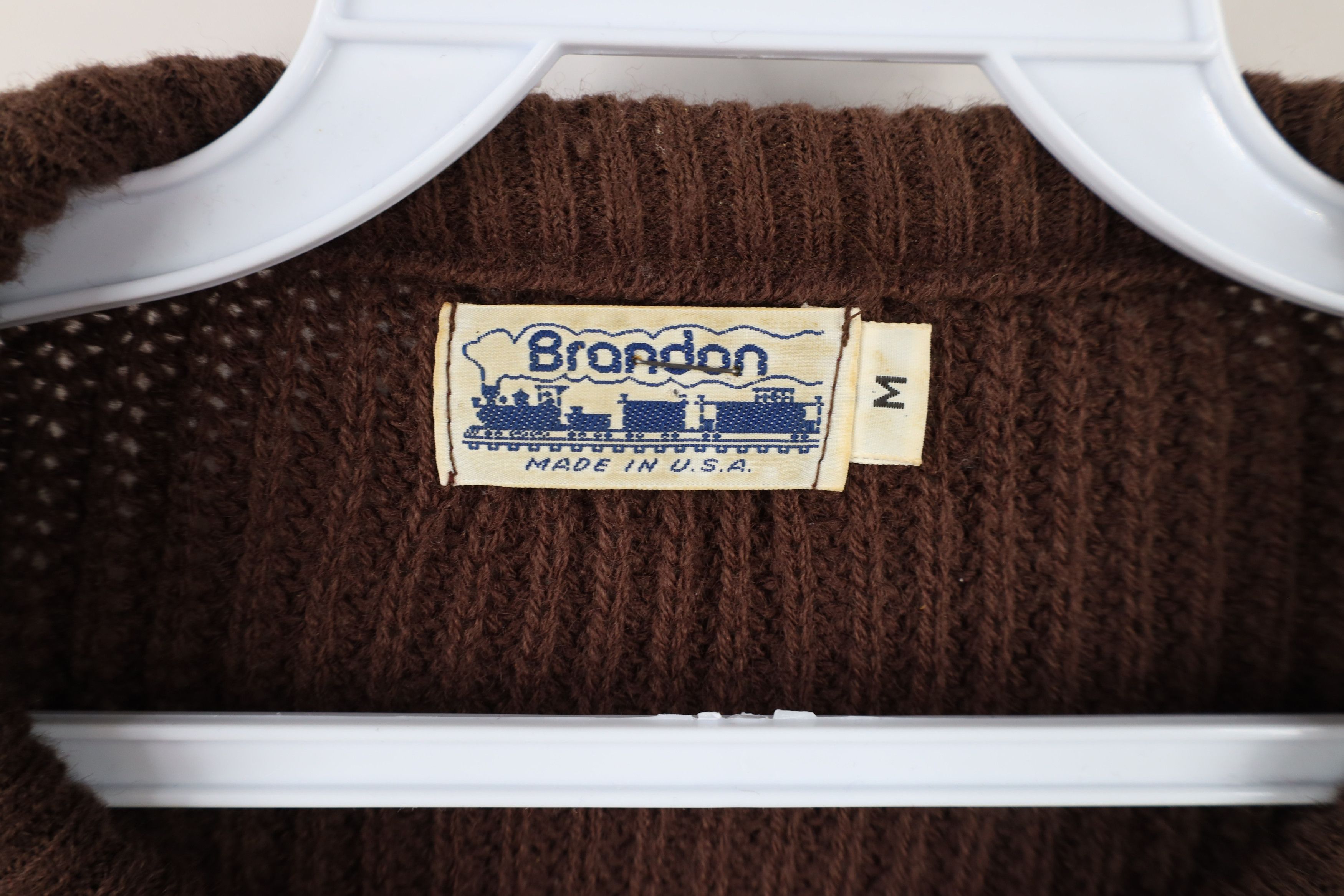 Vintage Vintage 70s 80s Cleveland Browns Football Knit Sweater USA Size US M / EU 48-50 / 2 - 8 Thumbnail