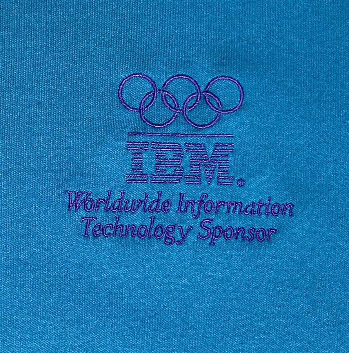 USA Olympics × Vintage Atlanta 96 Olympics IBM Sponsor T-shirt (Size XL ) Size US XL / EU 56 / 4 - 6 Thumbnail