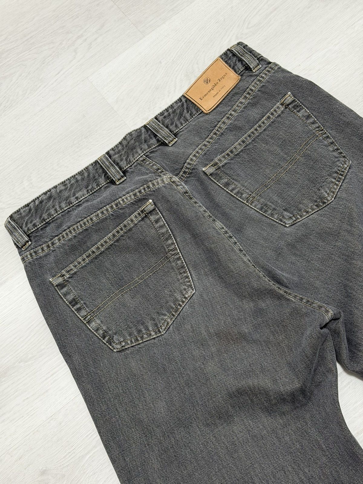 Ermenegildo Zegna Ermenegildo Zegna Straight Leg Jeans Size 36 Made in Italy Size US 36 / EU 52 - 3 Thumbnail
