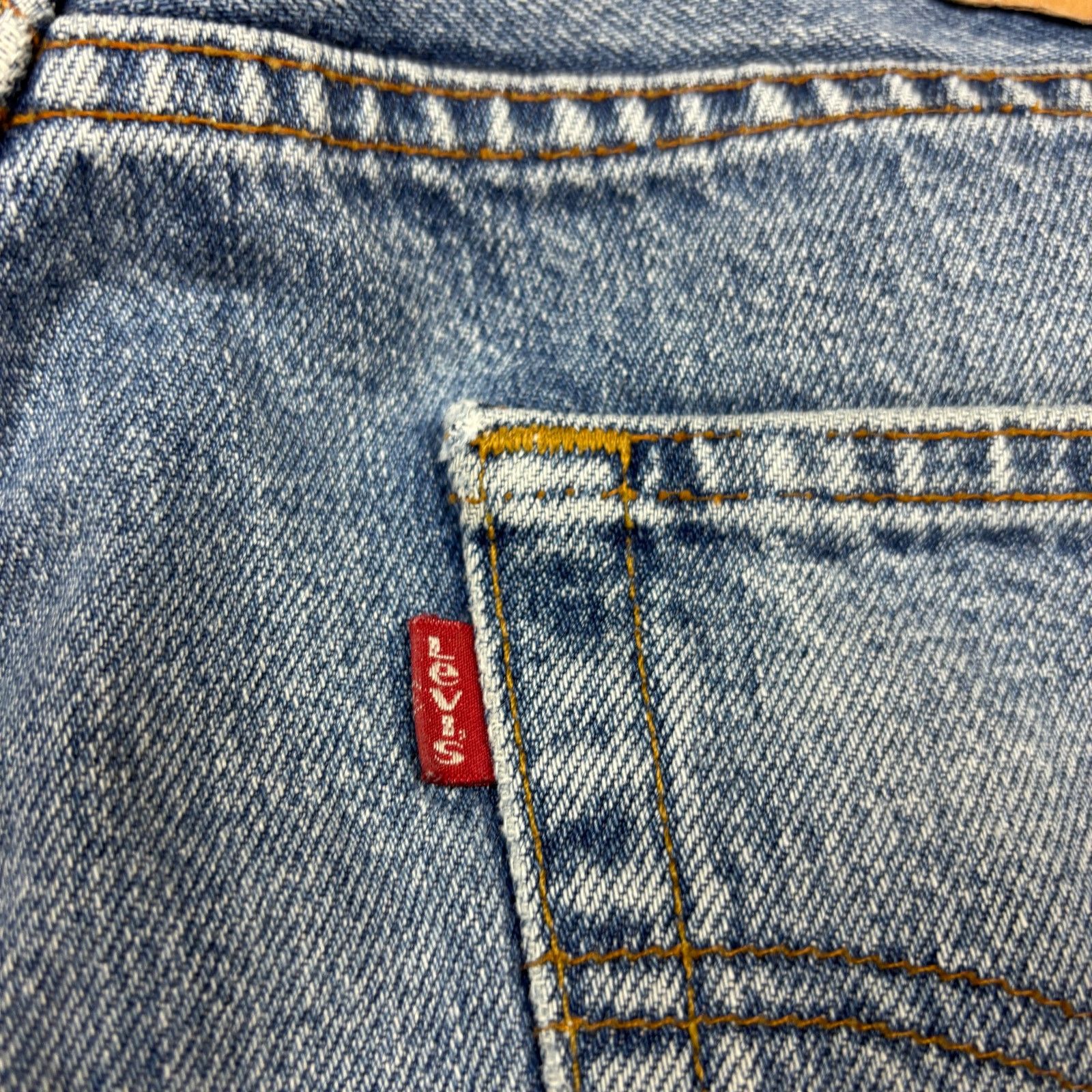 Levi's × Vintage Vintage 90s Levi's 517 Boot Cut Jeans 34x32 (Actual 32x31) Size US 32 / EU 48 - 6 Thumbnail