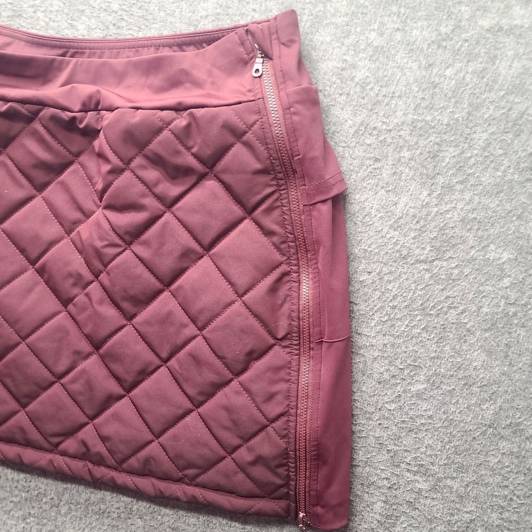 Vintage VINTAGE Jack Smith Skirt Womens M Insulated Puffer Quilted Zip Off Outdoors Pockets Size 32" / US 10 / IT 46 - 5 Thumbnail