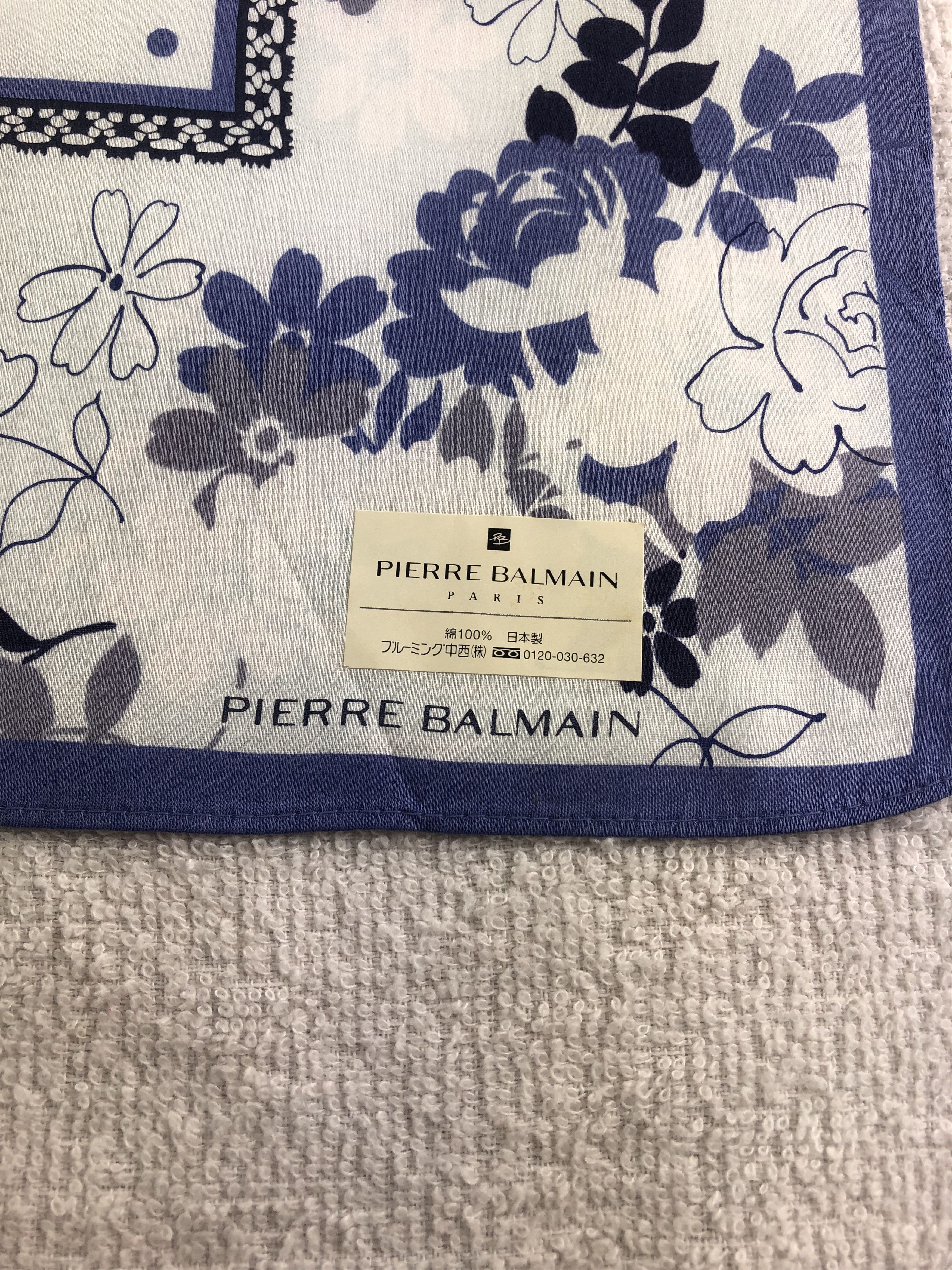 Pierre Balmain Pierre Balmain andkerchief / Bandana / Neckerchief C329 Size ONE SIZE - 5 Thumbnail