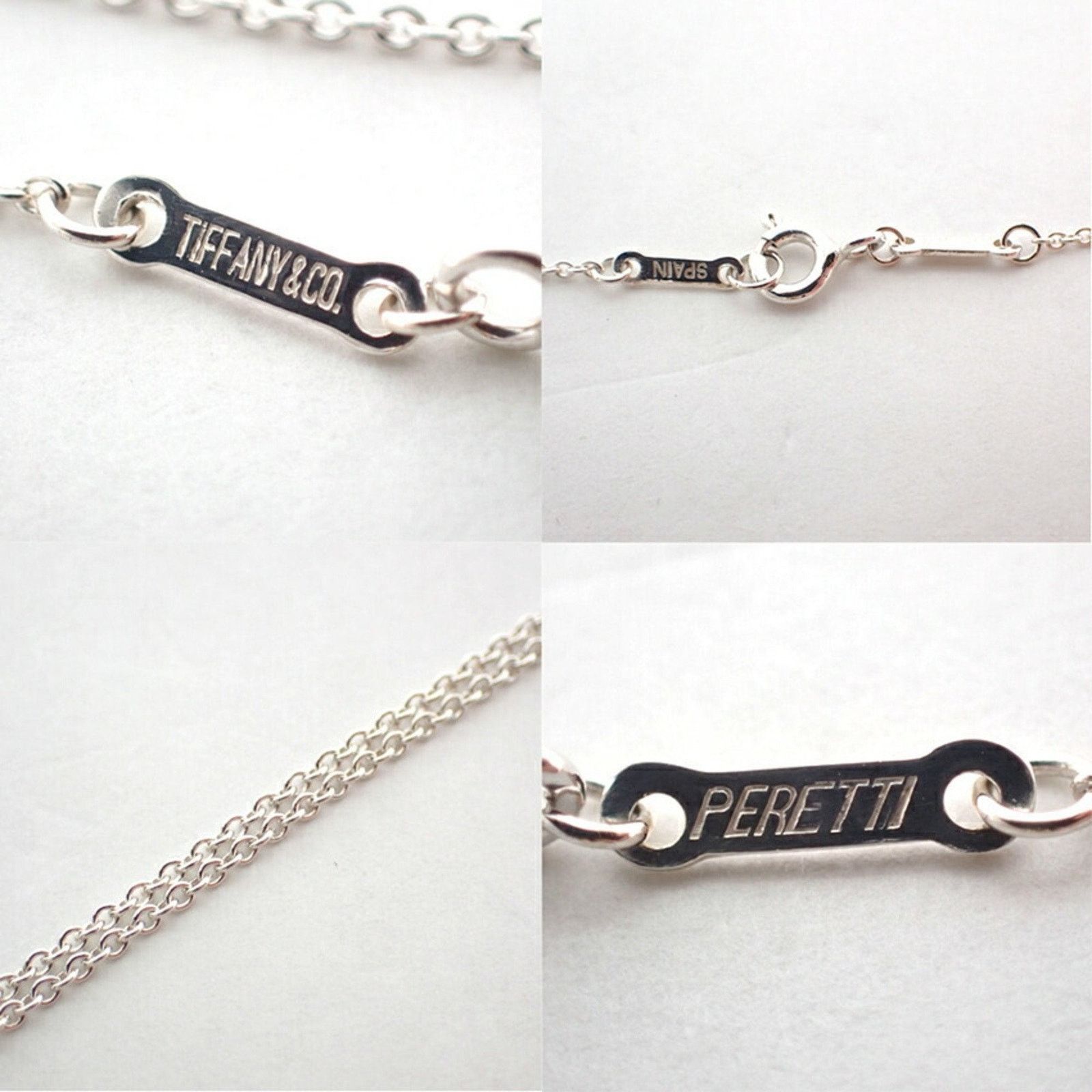 Tiffany & Co. Open Heart Pendant Necklace