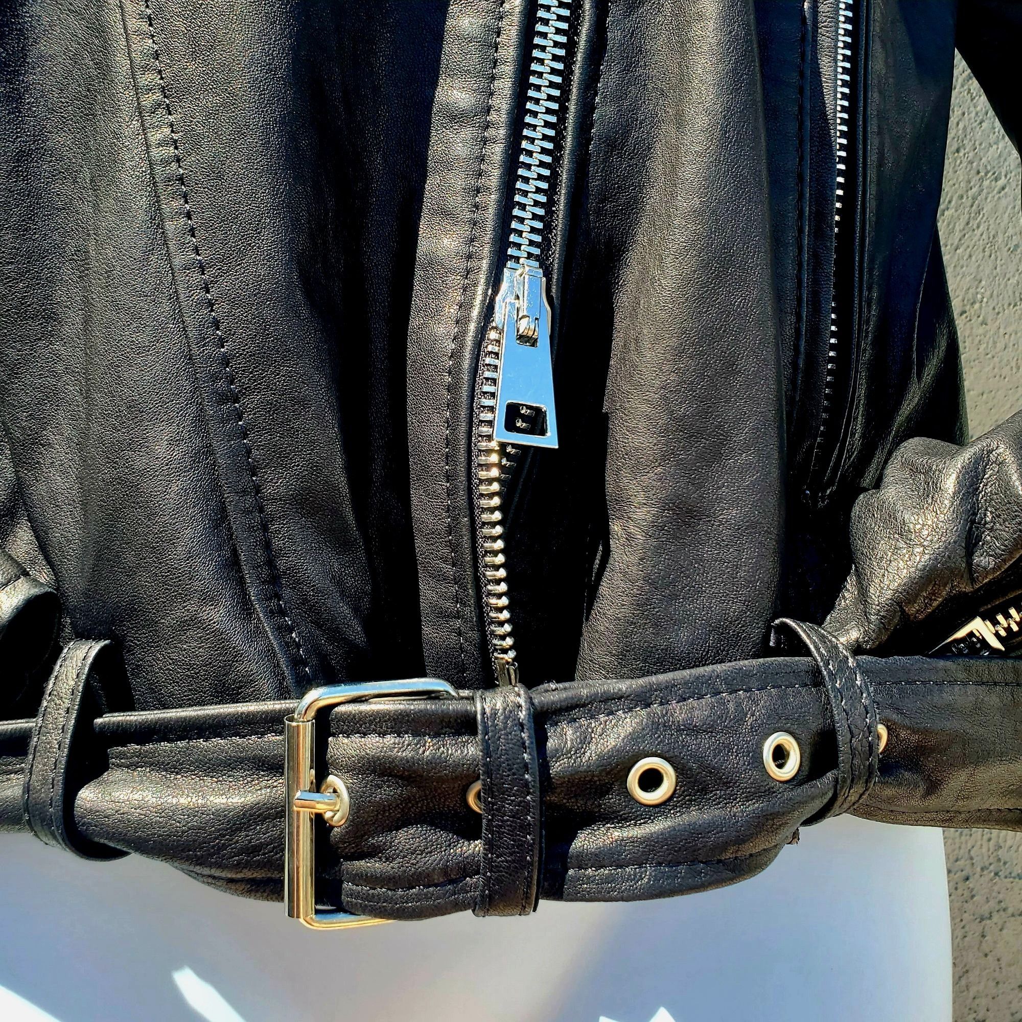 Other Hipchik Couture Rhinestone Crystal Love Black Lambskin Leath Size S / US 4 / IT 40 - 9 Thumbnail