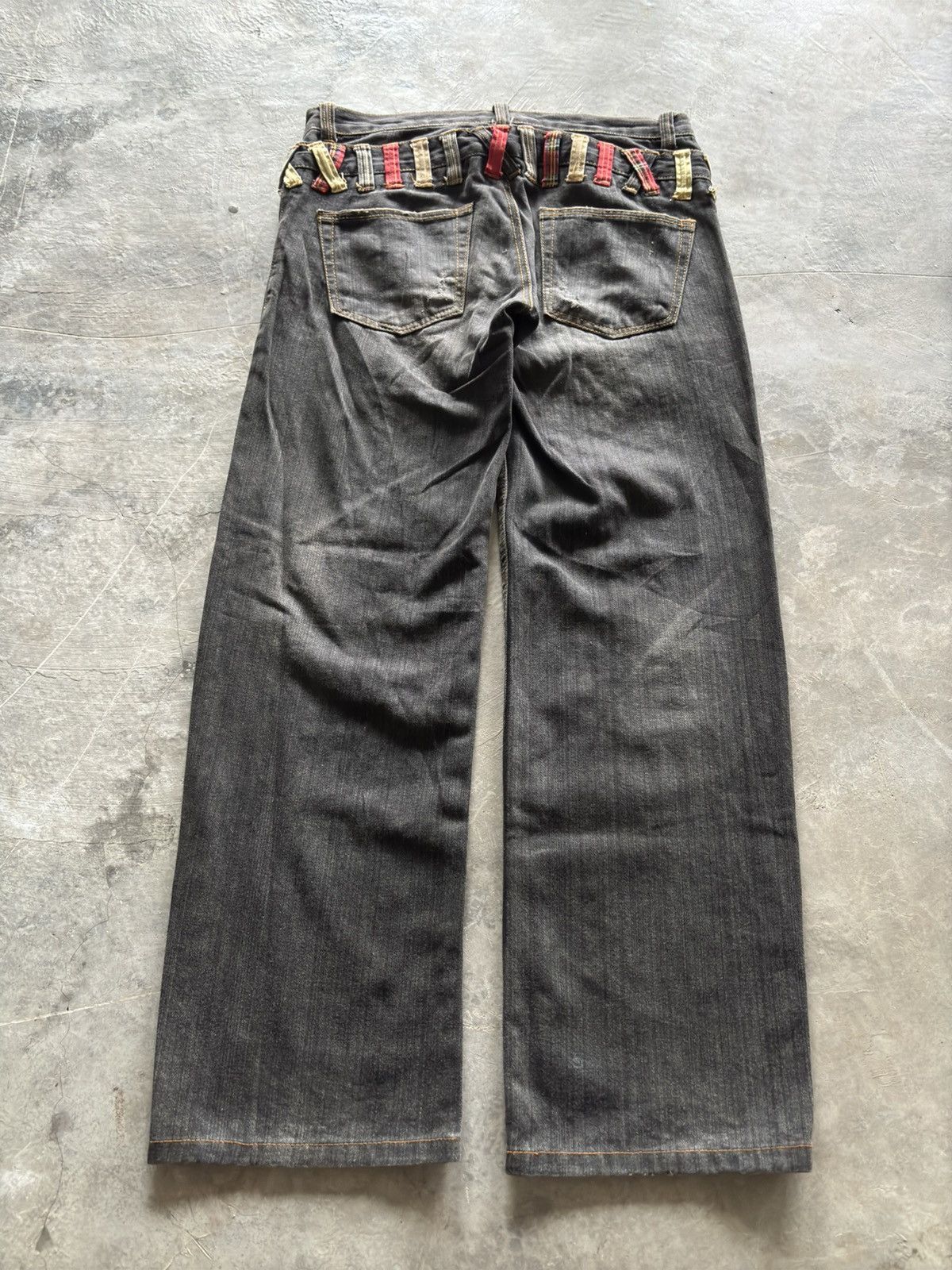 Hysteric Glamour SICK DOUBLE WAIST NYLAUS JAPANESE BRAND PPFM INSPIRED PUNK Size US 33 - 12 Thumbnail