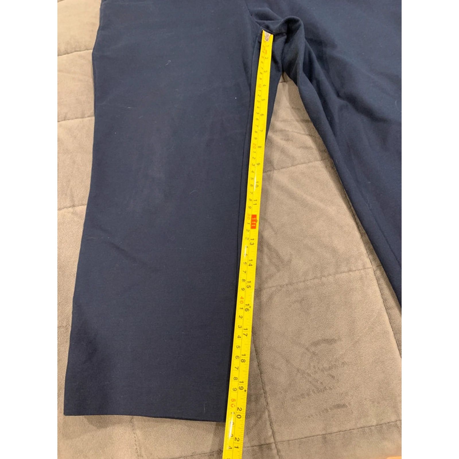 The Unbranded Brand Maison d'Amélie Ankle Trousers Blue Women's Size US Size 14 Size 36" / US 14 / IT 50 - 4 Thumbnail