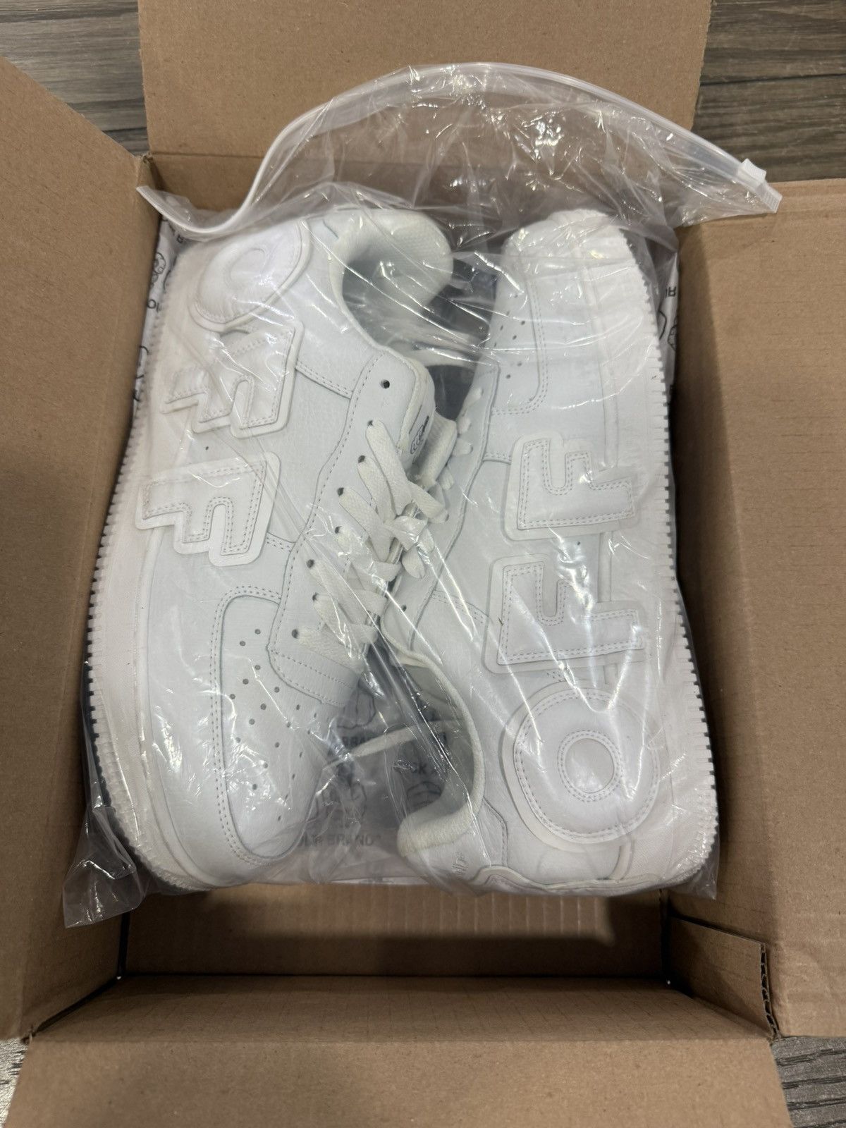Designer 🖕🏻 FYB Fuck Your Brand FUCK OFF Custom AF1 CPFM Low Size 12 🖕🏻 Size US 12 / EU 45 - 3 Thumbnail