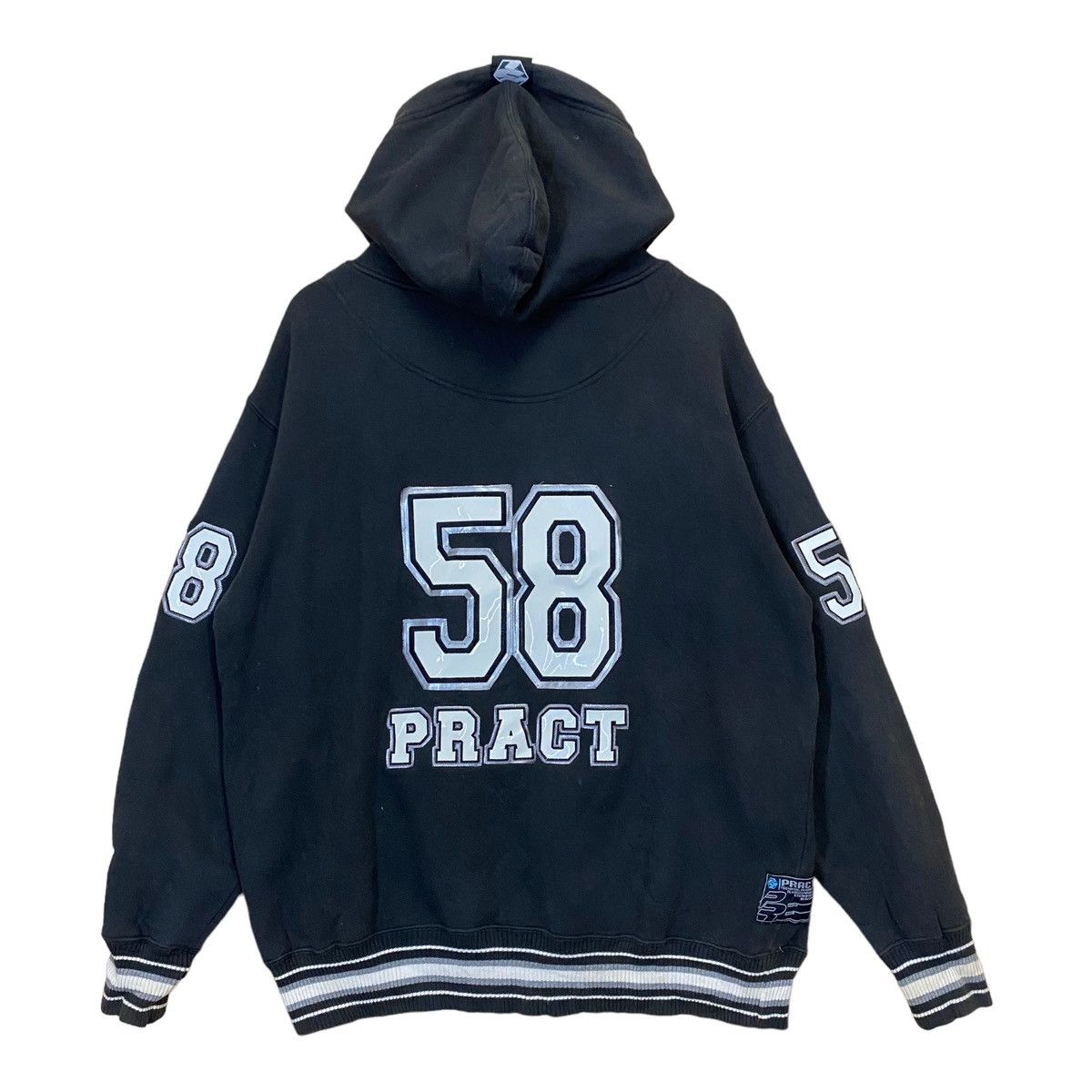 Japanese Brand × Vintage Pract Tecnical Product Big Logo Hoodie Jacket Size US L / EU 52-54 / 3 - 11 Thumbnail