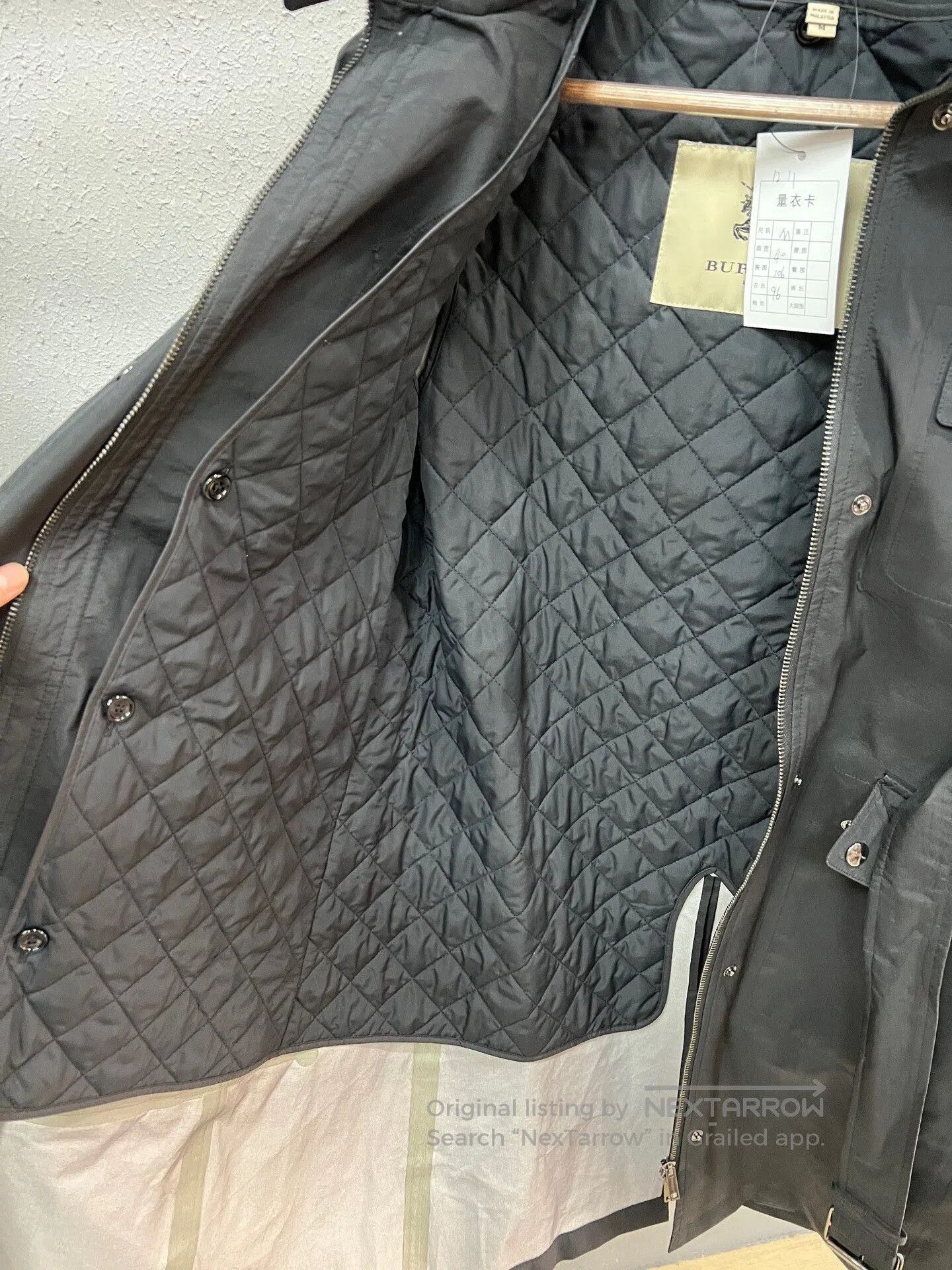 Burberry Burberry Check Cotton Trench Coat. Size US M / EU 48-50 / 2 - 3 Thumbnail