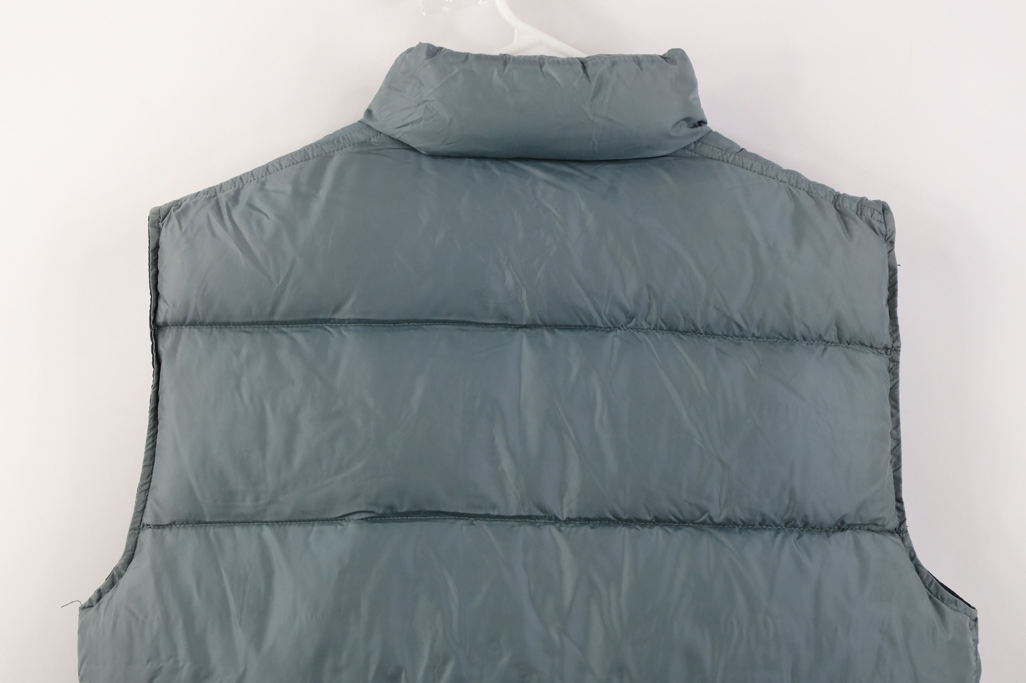 Vintage Vintage 90s Streetwear Goose Down Puffer Vest Jacket Teal Size M / US 6-8 / IT 42-44 - 14 Thumbnail