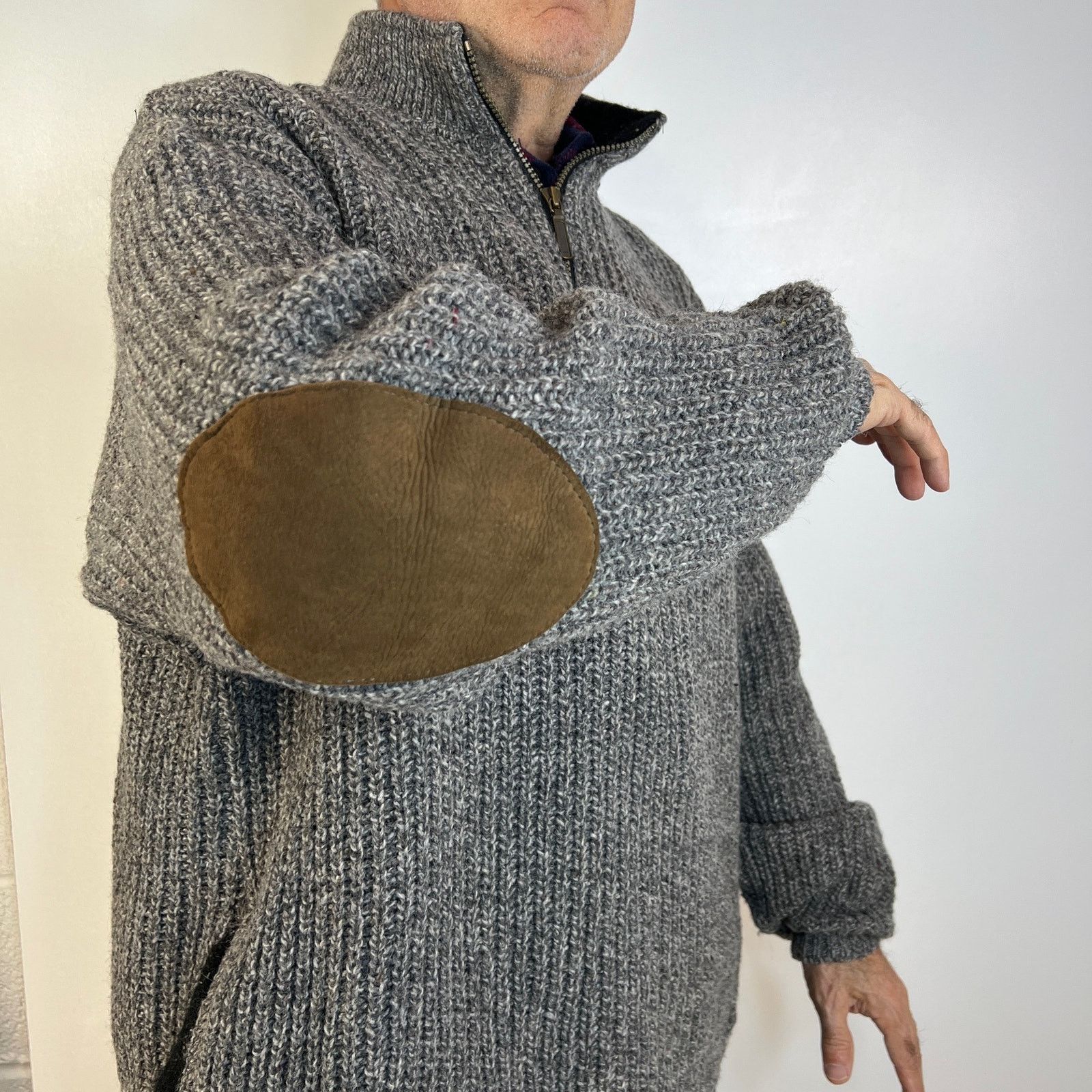 Rei REI Wool Pullover Quarter Zip Vintage Knit Pullover Outdoors Size US XL / EU 56 / 4 - 6 Thumbnail