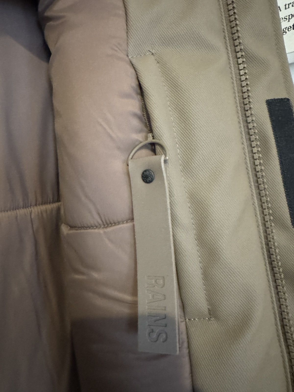 Rains Rains Waterproof Glacial Coat - Wood - S Size US S / EU 44-46 / 1 - 7 Thumbnail